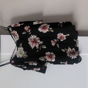Floral off the shoulder top